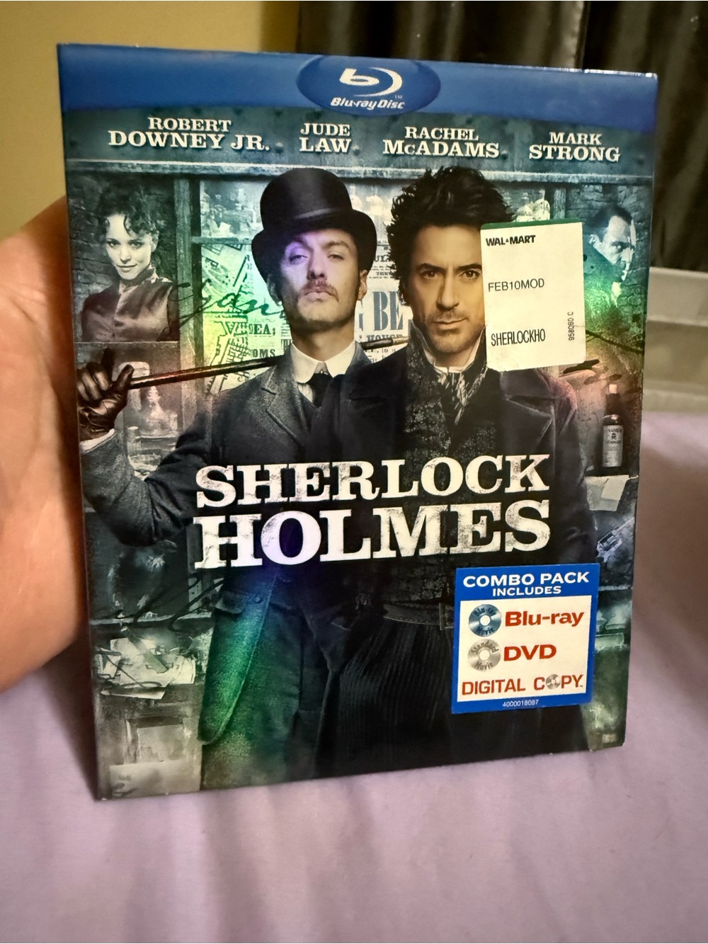 Sherlock Holmes (Blu-ray Disc, DVD 2010)
